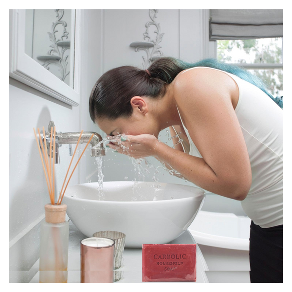   Falcon Carbolic Soap 125g Red – Antibacterial Germicidal Soap for Acne        – Clever Cart  