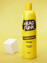 HEAD FUNK Nourishing Shampoo 600ml, Moisturising Hair Cleanser for Dry & Damaged Hair, Hydrating Daily Shampoo, Deep Cleansing Formula, Soft Smooth Healthy Looking Hair Care