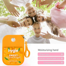 Hygie 4 Hydrating Hand Cleanser Bundle Gift Set 35ml x4 Moisturising Hand Cleansing Gel Wild Raspberry Sweet Clementine Sugared Plum Crisp Apple Travel Size Hand Care Gift Pack