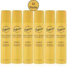 Designer Fragrances Body Spray 6 x 100ml Black Poppy, Daisee, Orchyd, Our Way, Peony, Only One Long Lasting Perfumed Body Spray for Women Everyday Fresh Floral Fragrance Collection Multipack