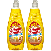 Elbow Grease Apple & Cinnamon Washing Up Liquid 600ml, Powerful Dishwashing Liquid, Tough Grease & Food Stain Remover, Fresh Long Lasting Autumn Fragrance, Kitchen Dish Soap for Plates, Pots & Pans