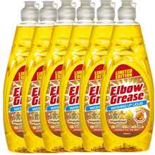 Elbow Grease Apple & Cinnamon Washing Up Liquid 600ml, Powerful Dishwashing Liquid, Tough Grease & Food Stain Remover, Fresh Long Lasting Autumn Fragrance, Kitchen Dish Soap for Plates, Pots & Pans