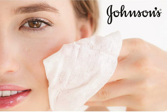 Johnson’s Face Wipes for Makeup Removal & Refreshing Skin – Gentle, Hydrating, & Oil-Free Cleansing Wipes for All Skin Types – Travel-Friendly & Soothing