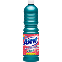 Asevi Floor Cleaner Cian 1 Litre Concentrate – Powerful Spanish Household Cleaning Product for Floors & Surfaces | Long-Lasting, Effective & Eco-Friendly | Plastic Bottle