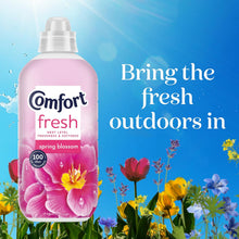 Comfort 4 Fresh Fabric Conditioner Bundle Gift Set 4 x 930ml 31 Washes Each Spring Blossom Sunshiny Days Blue Skies Pure Laundry Softener Long Lasting Fresh Fragrance Clothes Conditioner Laundry Care Household Cleaning Supplies