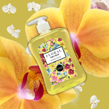 Floral Hand Soap 650ml, Orchid Gardenia Jasmine Magnolia Scented Liquid Hand Wash, Moisturising Handwash, Luxury Bathroom Kitchen Soap, Fresh Floral Fragrance