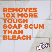 Mr Muscle Platinum Bathroom Cleaner 750ml – Mandarin Scent | Powerful Stain Removal, Limescale & Soap Scum Cleaner | Fresh Citrus Fragrance