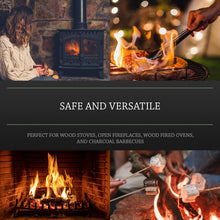 Zip Natural Wood Fire Lighters – High-Performance, Long-Burning Fire Starters for BBQs, Stoves, Burners & Open Fires | Eco-Friendly Firelighters Cubes for Quick Ignition, Reliable & Sustainable