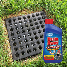 Duzzit Drain Away Outdoor Unblocker 400ml, Outdoor Drain Cleaner, Fast Drain Blockage Remover, Clears Leaves, Dirt, Sludge & Organic Waste, Garden Drain Maintenance Solution