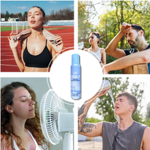 Insette Cool It Instant Cooling Spray 150ml Fast Cooling Body Spray Heat Relief Skin Cooling Mist Refreshing Summer Spray for Sports Gym Outdoor Travel Festival Workout Instant Chill