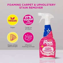 The Pink Stuff Ultimate Carpet & Upholstery Cleaner – Fast-Acting Stain Remover for Tough Stains & Odors | Eco-Friendly, Non-Toxic Formula | Safe on All Fabrics | Deep Cleans Carpets, Rugs & Furniture | 500ml