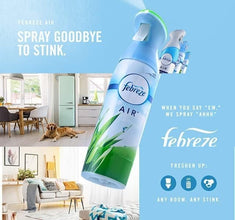 Febreze Air Mist Freshener Ocean Escape – Long-Lasting Odor Eliminator Spray for Car, Home, Office, Bathroom & Any Room | 185ml Scented Spray with Refreshing Fragrance