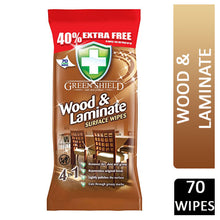 Greenshield Wood & Laminate Cleaning Wipes – 70 Sheets | Safe for Wooden Furniture, Floors, Shelves | Multipurpose Surface Cleaner | Gentle, Effective & Streak-Free