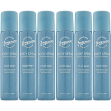 Designer Fragrances Body Spray 6 x 100ml Black Poppy, Daisee, Orchyd, Our Way, Peony, Only One Long Lasting Perfumed Body Spray for Women Everyday Fresh Floral Fragrance Collection Multipack