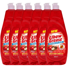 Elbow Grease Apple & Cinnamon Washing Up Liquid 600ml, Powerful Dishwashing Liquid, Tough Grease & Food Stain Remover, Fresh Long Lasting Autumn Fragrance, Kitchen Dish Soap for Plates, Pots & Pans