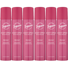 Designer Fragrances Body Spray 6 x 100ml Black Poppy, Daisee, Orchyd, Our Way, Peony, Only One Long Lasting Perfumed Body Spray for Women Everyday Fresh Floral Fragrance Collection Multipack