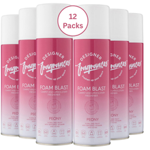 Designer Fragrances Foam Blast Carpet Cleaner Peony & Rose Vanille 300ml, Carpet & Upholstery Foam Stain Remover, Fresh Floral Fragrance, Deep Cleaning Fabric & Rug Cleaning Foam Spray