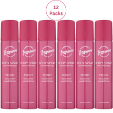 Designer Fragrances Body Spray 6 x 100ml Black Poppy, Daisee, Orchyd, Our Way, Peony, Only One Long Lasting Perfumed Body Spray for Women Everyday Fresh Floral Fragrance Collection Multipack