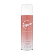 Designer Fragrances Foam Blast Carpet Cleaner Peony & Rose Vanille 300ml, Carpet & Upholstery Foam Stain Remover, Fresh Floral Fragrance, Deep Cleaning Fabric & Rug Cleaning Foam Spray