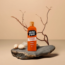 HEAD FUNK Smooth & Moist Shampoo 600ml, Moisturising Hair Cleanser for Dry & Frizzy Hair, Hydrating Daily Shampoo, Deep Cleansing Formula for Soft, Smooth, Healthy Looking Hair
