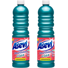 Asevi Floor Cleaner Cian 1 Litre Concentrate – Powerful Spanish Household Cleaning Product for Floors & Surfaces | Long-Lasting, Effective & Eco-Friendly | Plastic Bottle