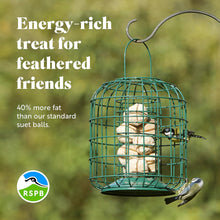 RSPB Super Suet Fat Balls – Pack of 6 | High-Energy Bird Food for Wild Birds | Ideal for Garden Feeders, Bird Tables & Wildlife | Great Tit, Robin & Sparrow Favourite