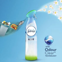 Febreze Air Mist Freshener Ocean Escape – Long-Lasting Odor Eliminator Spray for Car, Home, Office, Bathroom & Any Room | 185ml Scented Spray with Refreshing Fragrance