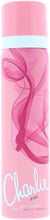 Charlie Pink Perfumed Body Spray Mist by Revlon 75ml – Long-Lasting Floral Fragrance, Alcohol-Free Deodorant for Women