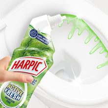 Harpic Active Fresh Cleaning Gel 750ml – Pine Scent Toilet Cleaner | Kills Germs, Removes Limescale & Stains | Long-Lasting Freshness | Powerful Toilet Bowl Cleaner for Sparkling Bathroom