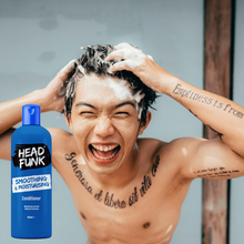 HEAD FUNK Smooth & Moist Conditioner 600ml, Moisturising Hair Conditioner for Dry & Frizzy Hair, Deep Hydration Formula, Soft Smooth Manageable Hair Care, Daily Nourishing Conditioner
