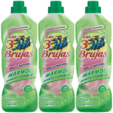 3 Witches Marmol Tile Marble Granite Ceramics Kitchen Bathroom Any Room Home Floor Stone Restores Shine Removes Stubborn Stains Cleaner 1L X3
