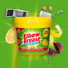 Elbow Grease All-Purpose Cleaning Power Paste – Heavy-Duty Degreaser & Tough Stain Remover for Kitchen, Bathroom, Oven, Grill & More – Lemon Fresh Scent, 350g – Non-Toxic & Effective