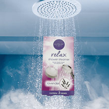 ELYSIUM SPA Shower Steamer Bundle 3 x 30g, Aromatherapy Shower Steamers Gift Set, Ylang Ylang Calm, Lavender Relax, Eucalyptus Energize, Home Spa Shower Tablets, Relaxation & Refreshing Shower Aromas