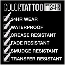 Maybelline Colour Tattoo 24HR Cream Gel Eyeshadow – On and On Bronze (4g) | Long-Lasting, Smudge-Proof, Intense Metallic Pigment for Crease-Free Wear