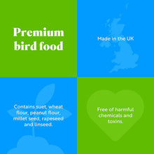 RSPB Super Suet Fat Balls – Pack of 6 | High-Energy Bird Food for Wild Birds | Ideal for Garden Feeders, Bird Tables & Wildlife | Great Tit, Robin & Sparrow Favourite