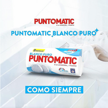 Puntomatic Whitening Tablets 28 Pack – Powerful Stain Remover & Brightener for Sparkling White Clothes | Instantly Removes Tough Stains, Brightens Whites | Eco-Friendly, Easy-to-Use Laundry Booster | Works on All Fabrics