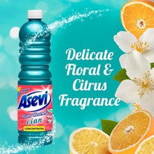 Asevi Floor Cleaner 7 Piece Spanish Cleaning Products Bundle 1L Concentrated Multi Surface Floor Cleaner Household Cleaning Set for Kitchen Bathroom Toilet Home Office Disinfecting Dirt Removal Fresh Fragrance