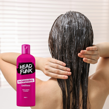 HEAD FUNK Shampoo & Conditioner Nourishing Bundle Gift Set 600ml Each, Hair Care Duo, Moisturising Shampoo and Conditioner, Dry & Damaged Hair, Hydrating Formula, Salon Quality Hair Care Set