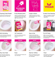 toilet cleaner, foaming toilet cleaner, limescale remover, stain remover, fresh-smelling toilet, no-scrub cleaner, powerful toilet cleaner, The Pink Stuff, bathroom cleaner, deep clean toilet, 3-pack toilet cleaner