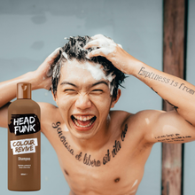 HEAD FUNK Shampoo Colour Revive 600ml, Colour Protect Shampoo for Coloured Hair, Colour Enhancing Hair Cleanser, Fade Protection, Moisturising Formula, Salon Hair Care for Vibrant Shine