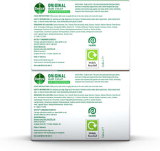 Dettol Original Bar Soap Twin Pack – Gentle Antimicrobial Germ Protection for Daily Hand & Body Wash – Deep Cleansing, Hygiene & Skincare – Promotes Healthy Skin, Family-Friendly Soap for All