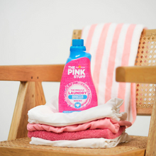 The Pink Stuff Non-Bio Laundry Liquid 960ml – Powerful Stain Remover for Sensitive Skin | Deep Cleaning, Fresh Scent Detergent for All Fabrics | Gentle, Hypoallergenic & Family-Friendly