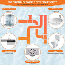 La Lucca Mio Sink Fizzer Drain Cleaner – Powerful Enzymatic Drain Unblocker for Basin, Bathtub & Pipes – Prevents Blockages, Eliminates Bad Odours – Luxury Fragrance Clog Remover 20g – Fast-Acting & Effective