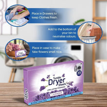 Swirl Lavender Tumble 35 Dryer Sheets | Ultra-Soft, Long-Lasting Fabric Softener Sheets | Fresh Lavender Scent | Static & Wrinkle Reduction | Eco-Friendly, Hypoallergenic | 35-Count Pack