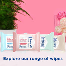 Johnson’s Face Wipes for Makeup Removal & Refreshing Skin – Gentle, Hydrating, & Oil-Free Cleansing Wipes for All Skin Types – Travel-Friendly & Soothing