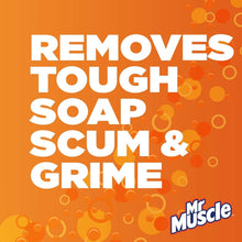 Mr Muscle Platinum Bathroom Cleaner 750ml – Mandarin Scent | Powerful Stain Removal, Limescale & Soap Scum Cleaner | Fresh Citrus Fragrance