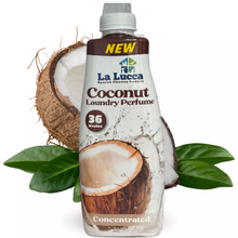La Lucca Coconut Laundry Detergent – 36 Washes | Eco-Friendly, Natural Coconut-Based Formula | Hypoallergenic & Biodegradable | Gentle on Sensitive Skin | Fresh Coconut Scent | Safe for All Fabrics – Perfect for Everyday Laundry