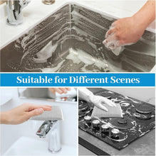 Spontex Brilliant Scourer – Non-Scratch Scouring Pad for Kitchen & Bathroom – Extra Durable, Long-Lasting Cleaning Sponge – Safe for Tiles, Pots, Pans – Heavy-Duty Scrub Pad for Tough Stains