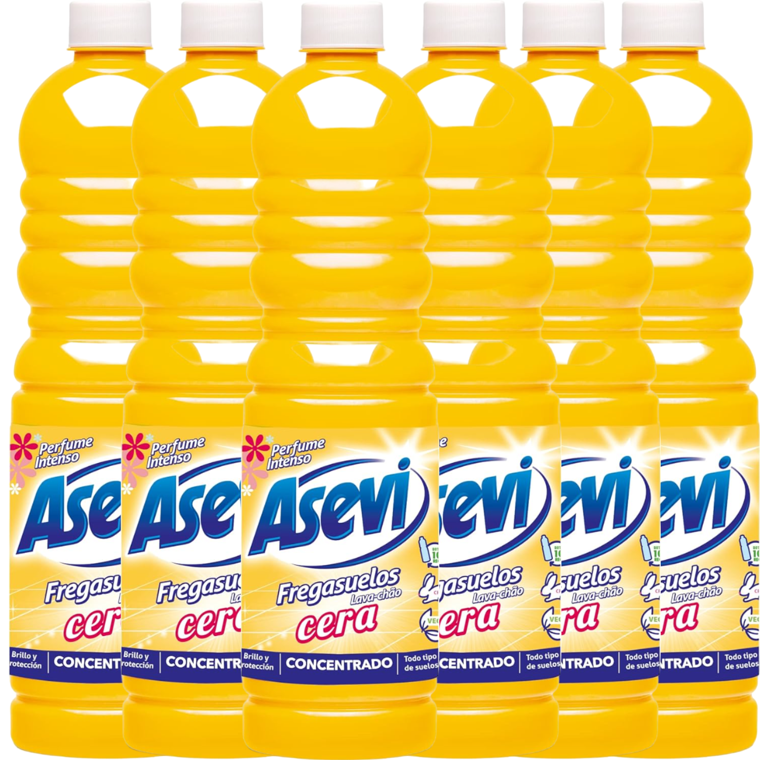 Asevi Floor Cleaner Cera 1 Litre Concentrate Spanish Household Cleaning Product Plastic
