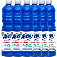 Asevi Floor Cleaner Gerpostar Plus Disinfectant 1 Litre Concentrate Spanish Household Cleaning Product Plastic
